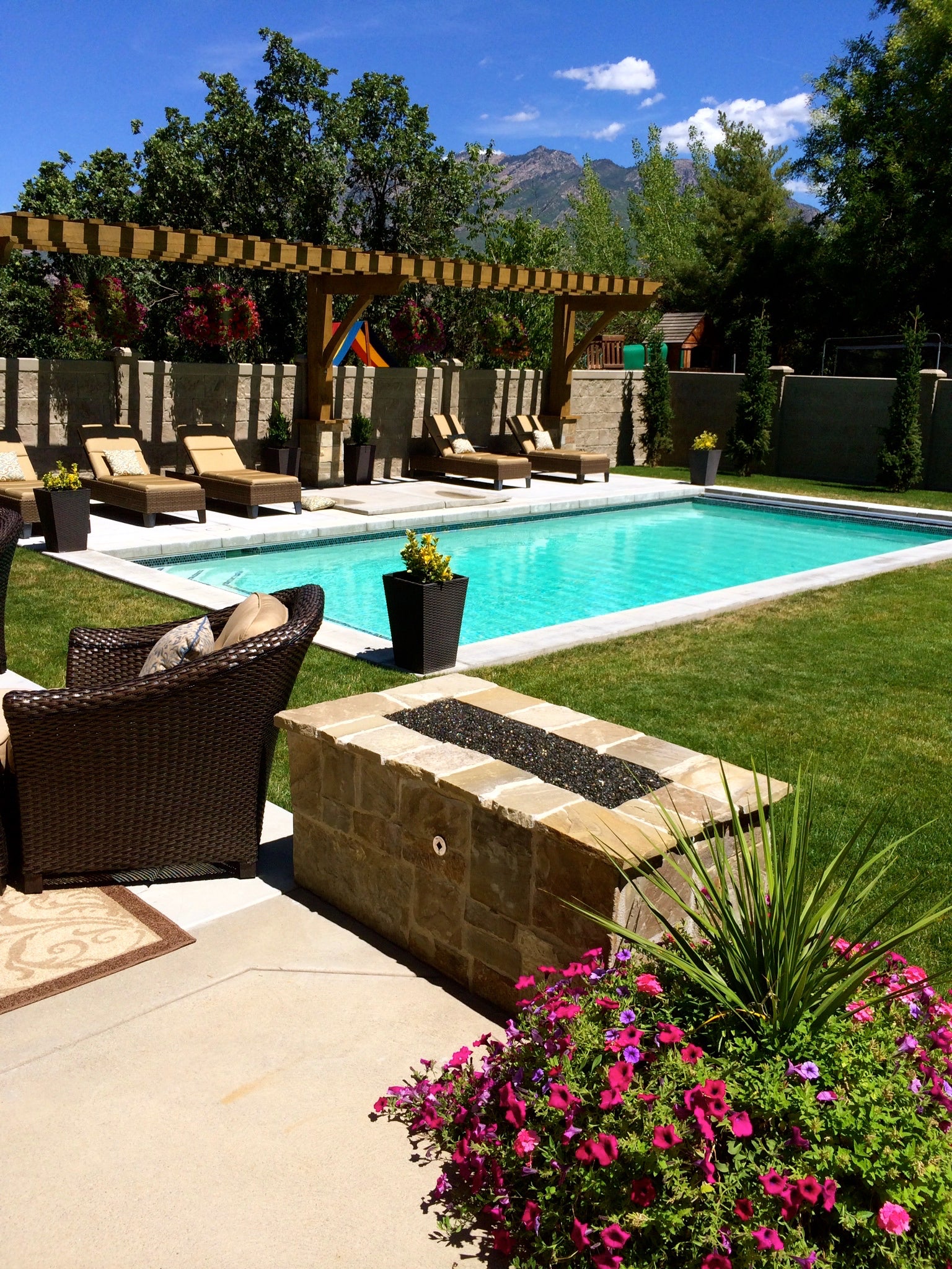 Pool fencing installation by Deep Blue Pools and Spas, ensuring safety and style in Salt Lake City.