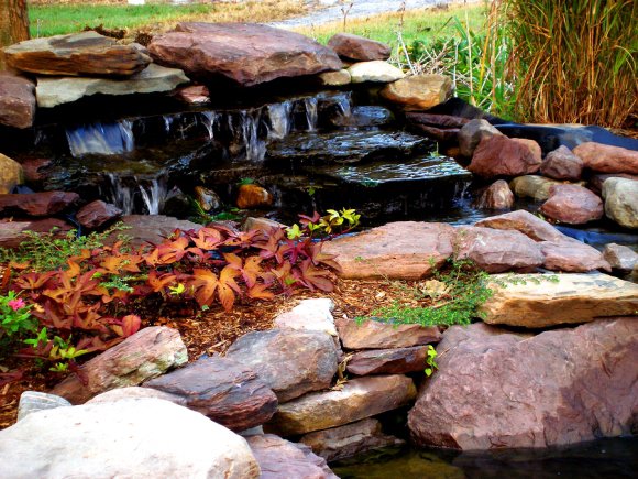 Water Feature Makeover for a Yard