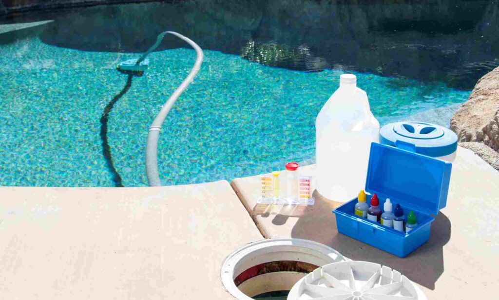 swimming pool water balancing technique in Salt Lake City